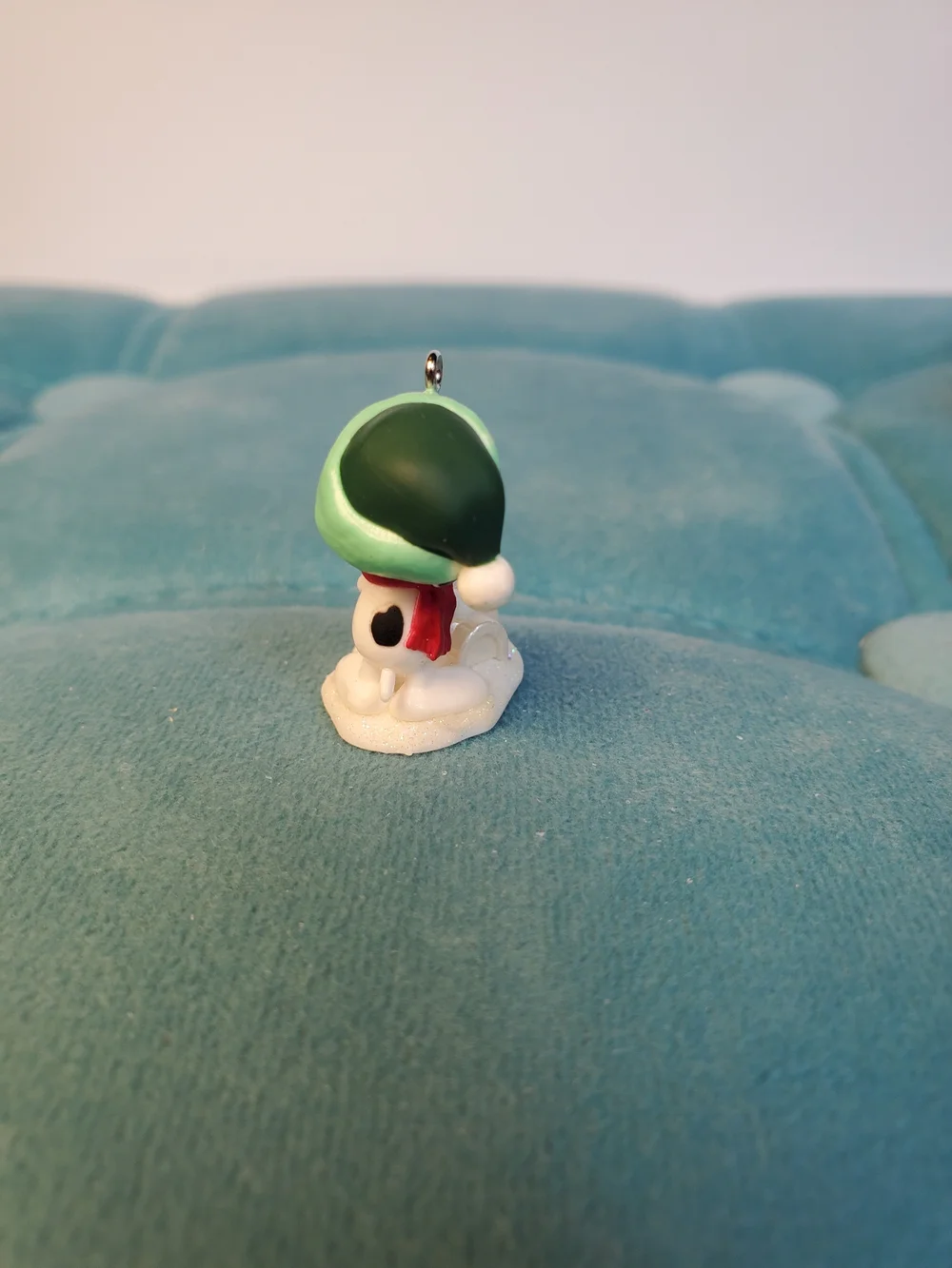 Hallmark Keepsake Mini Ornament Winter Fun with Snoopy 17th Series 2014 QXM8503